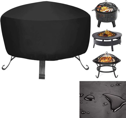 Fire pit cover waterproof - fire,