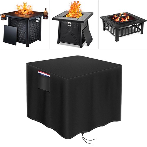Waterproof fire pit - waterproof, cover