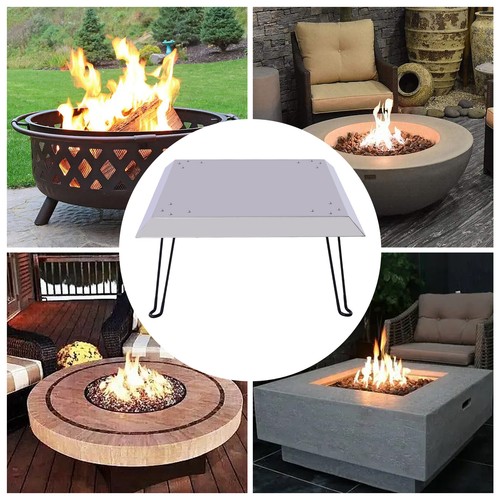 Square stainless steel - stainless, fire