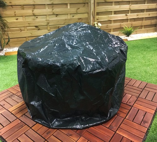Livivo fire pit cover round - cover,