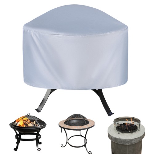 Round outdoor fire - round, pit