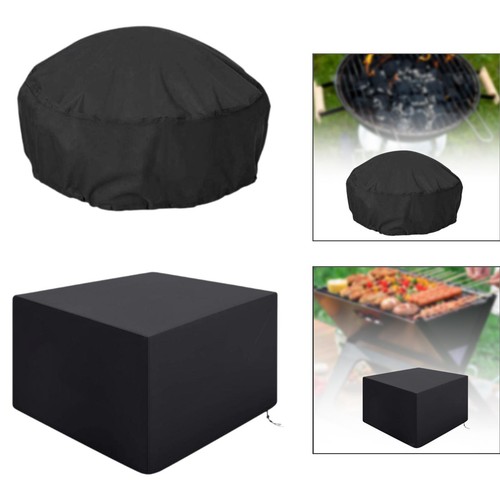Fire pit cover protector - fire,