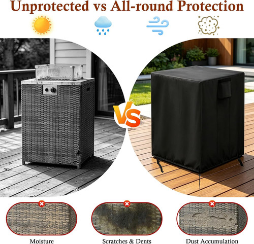 Fire pit cover table - -,