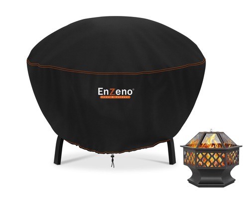 Enzeno fire pit cover round - enzeno,