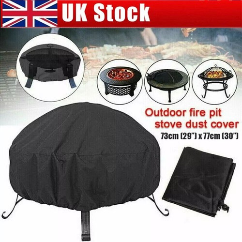 Patio round fire pit cover - pit,