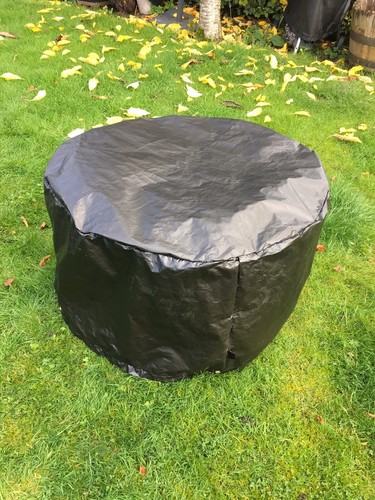 Large round fire pit cover - round,