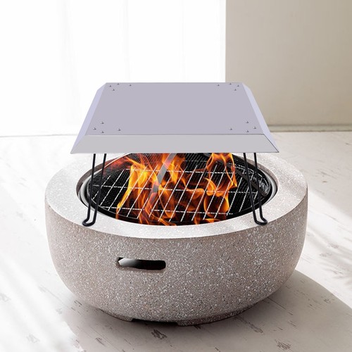 Square stainless steel fire - steel,