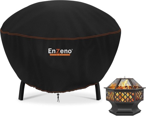 Enzeno fire pit cover - fire,