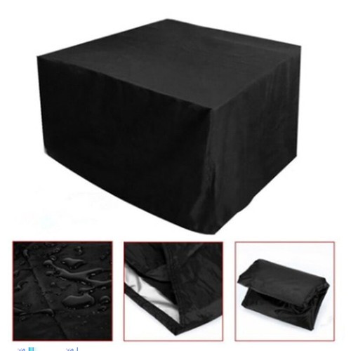 Black waterproof fire pit - black,
