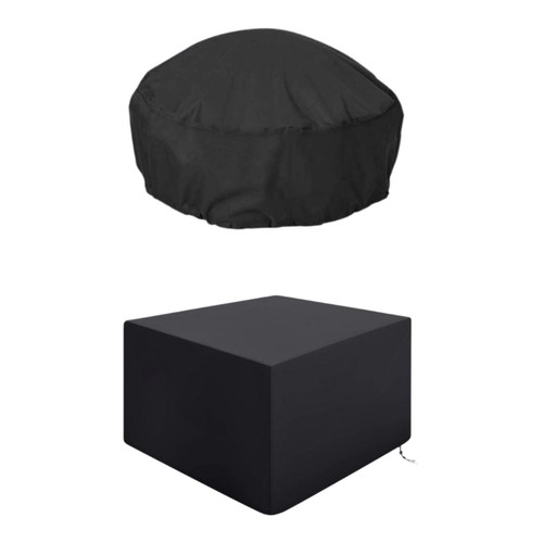 Fire pit cover waterproof - fire,